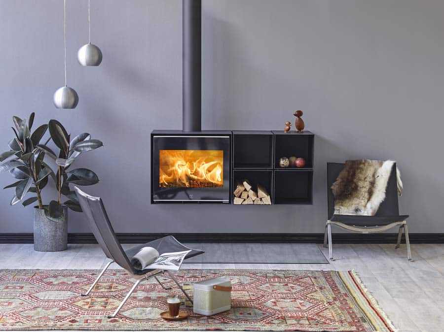 cheminée contemporaine